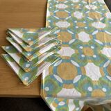 Set of 70s towels