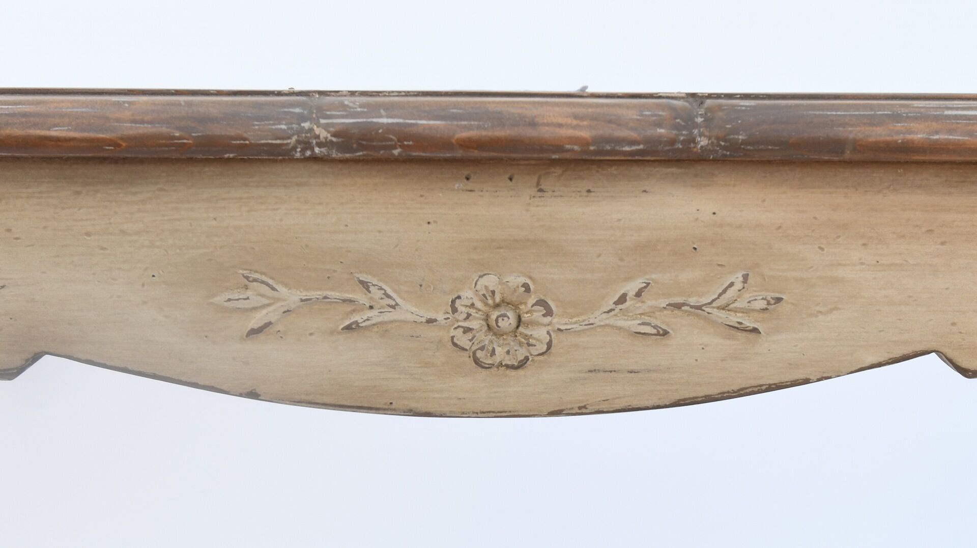 Painted wooden console