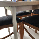 Solid wood table