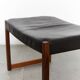 Fauteuil à oreilles et repose-pieds vintage par Rudolf Glatzel pour Kill In