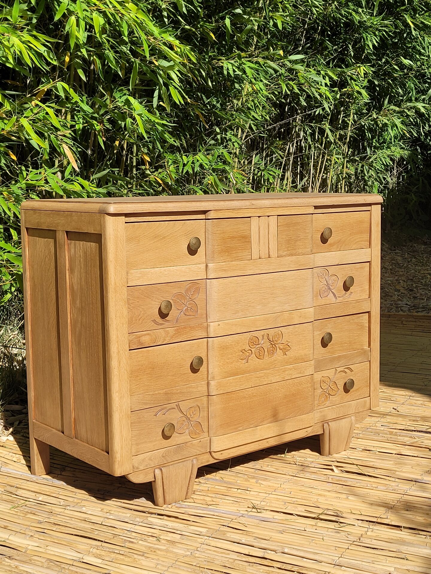Solid wood chest of drawers - renovated - unique piece