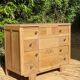 Solid wood chest of drawers - renovated - unique piece
