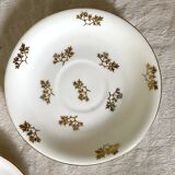Service à thé ou café en porcelaine de Limoges