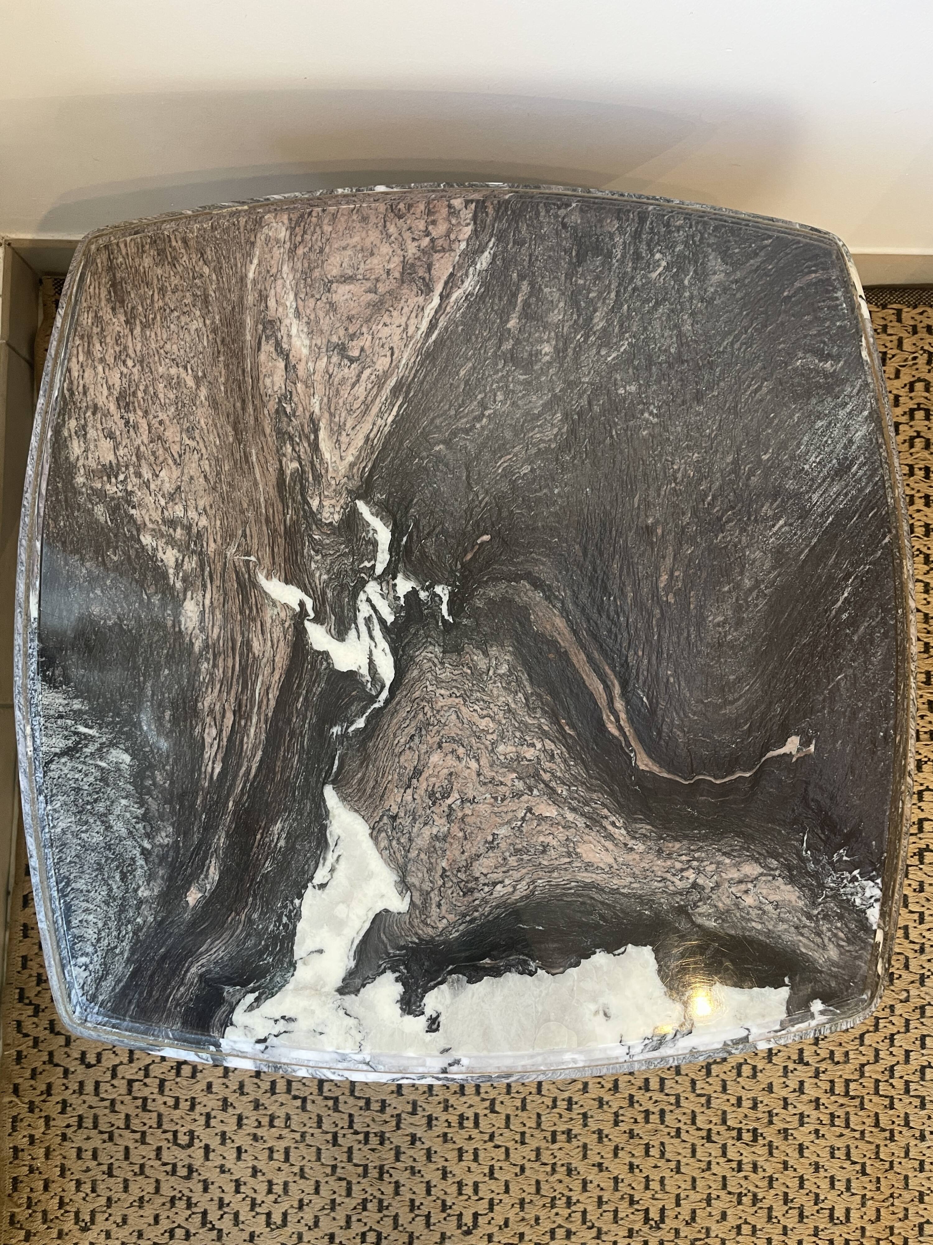 Italian marble coffee table