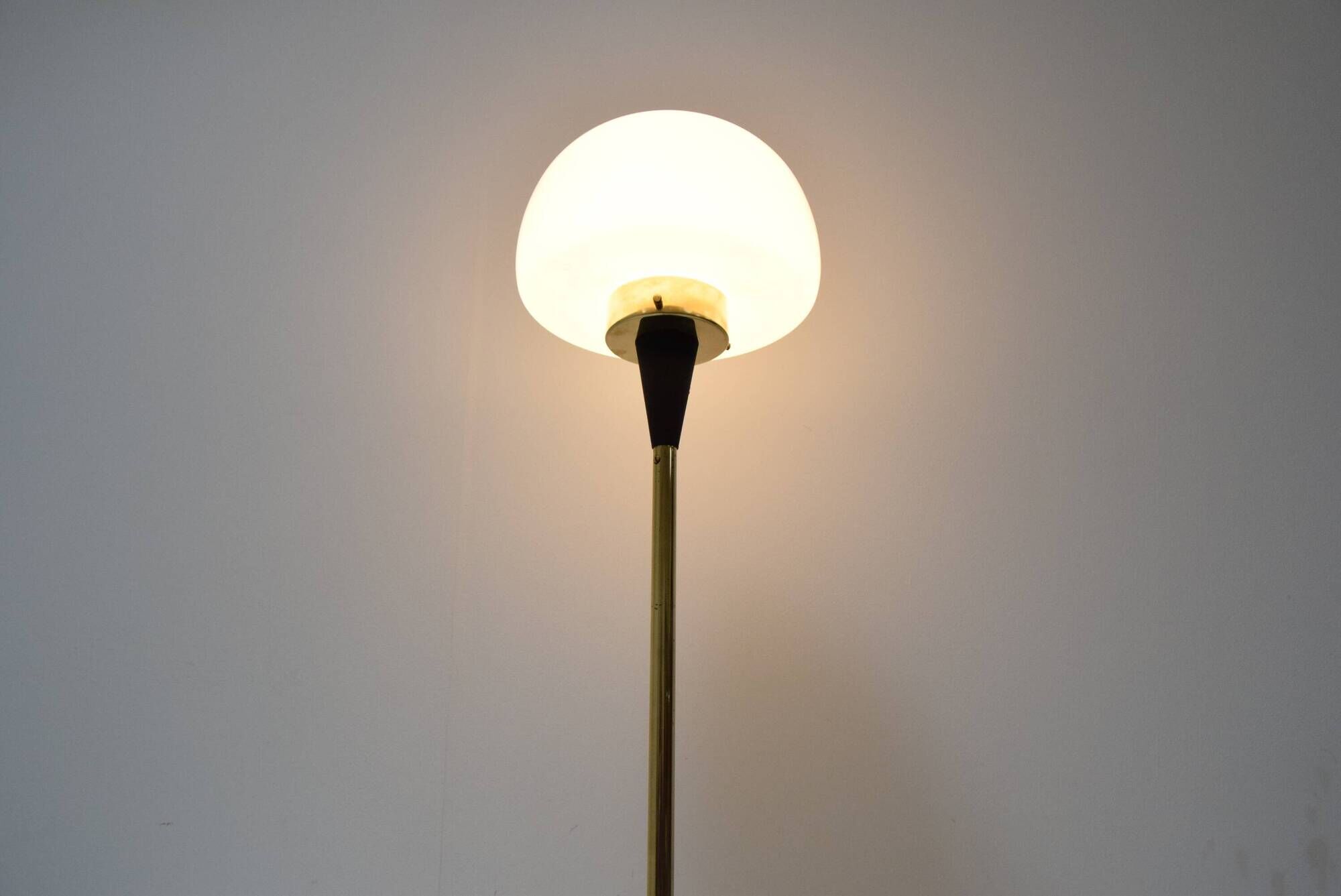 Vintage floor lamp designed by jaroslav bejvl for lidokov,1960's.