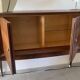 Vintage walnut console enfilade
