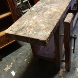 Solid beech carpentry workbench