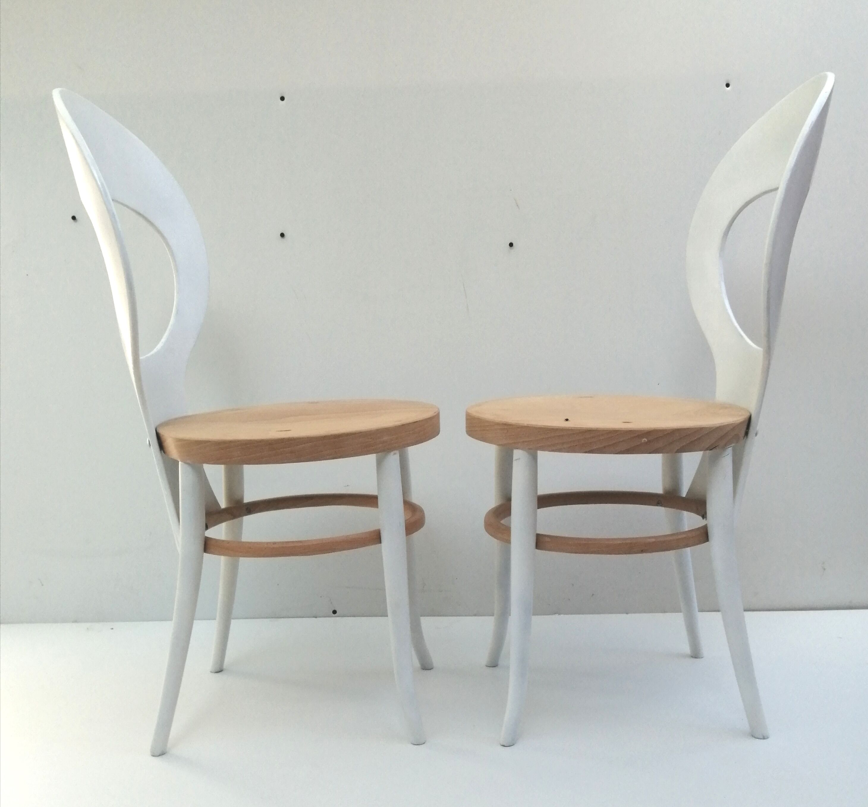 Pair of vintage chairs model "seagull" from Baumann 1950