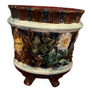 Cache pot en barbotinne