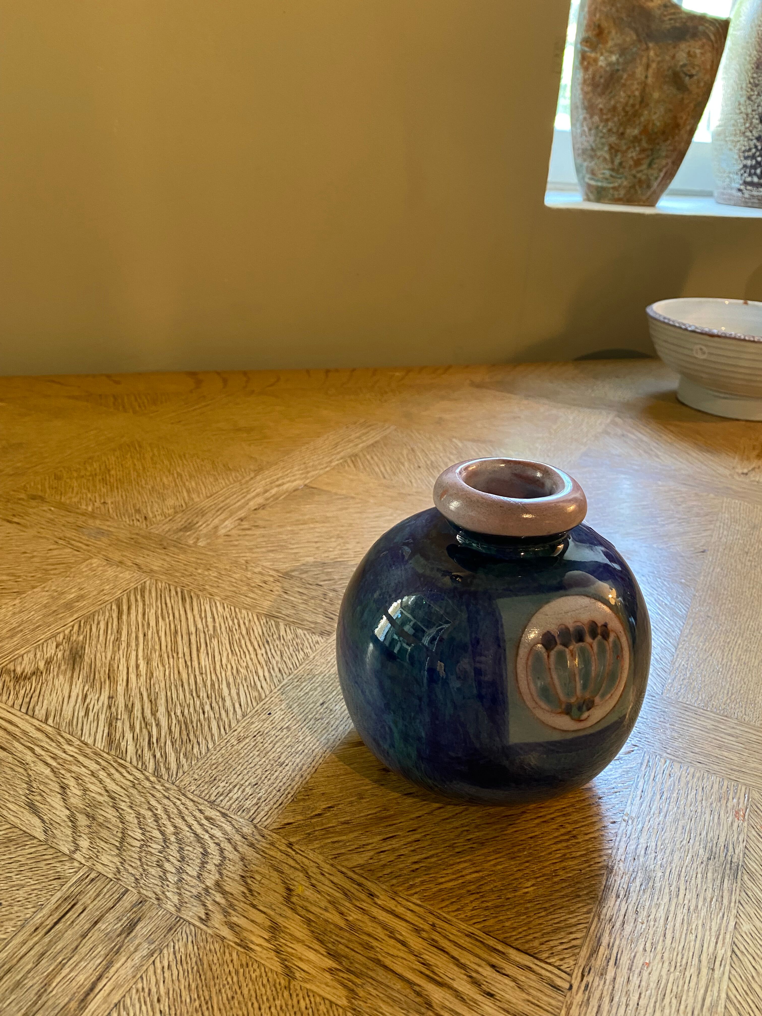 Vase boule en céramique Cloutier
