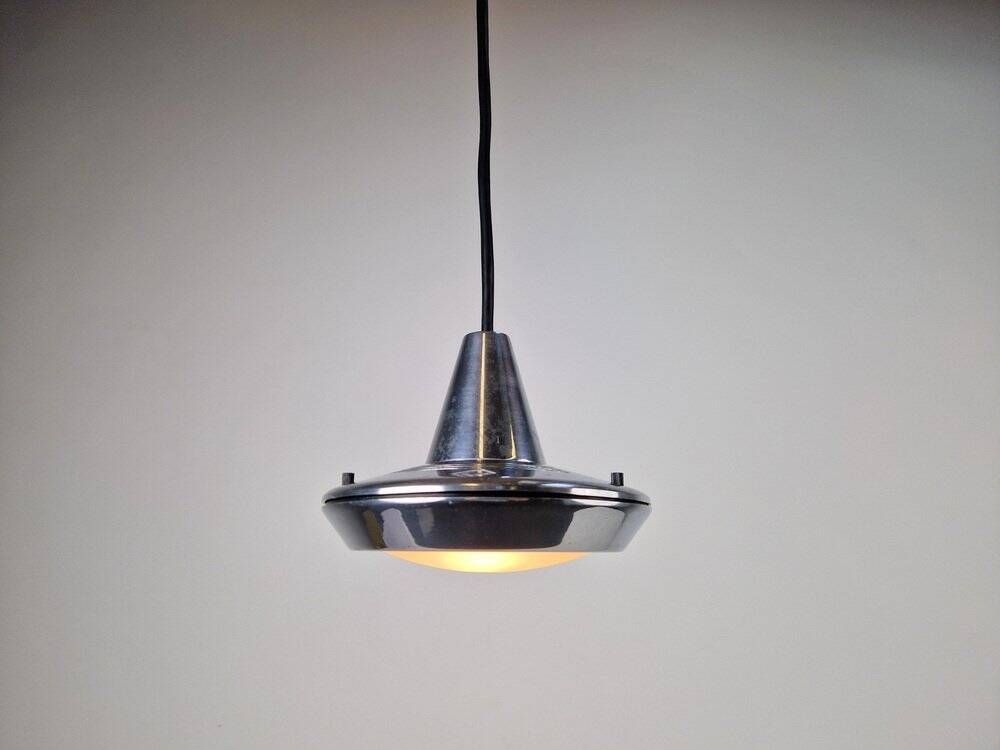 Postmodern Ursa Minor Pendant Lamp in Aluminum by Vico Magistretti for Nemo, Italy, 1990s