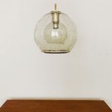 Bubble glass pendant lamp by Doria