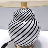 Postmodern Murano Glass Table Lamp in the Style of Lino Tagliapietra, Italy