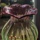 Vase corolle Bicolore début XXéme Soufflé à la bouche