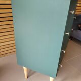 Commode vintage années 60 pieds fuseaux