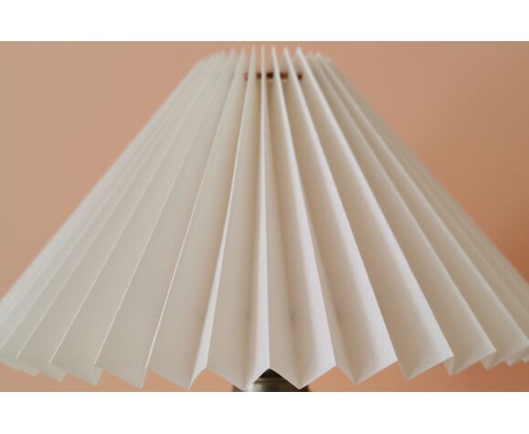 Upcycled Lamp Yellow Pleated Lampshade Selency Upcycled Lamp Yellow Pleated Lampshade, Pleated Lampshade Automatic