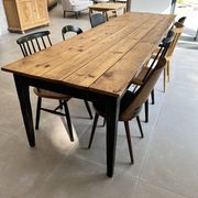 Table de ferme bois massif  10 personnes 276 cm