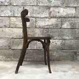 Chaise bistrot en bois Baumann de 1920