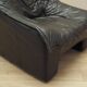 Fauteuil en cuir, design italien, années 1960, production : Italie