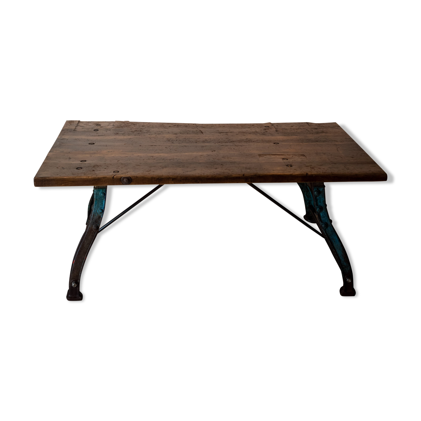 Industrial Bamford table workbench top