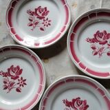 5 old plates