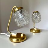 Helena Tynell, table  lamps, Glashütte Limburg, germany 1960s, set of 2