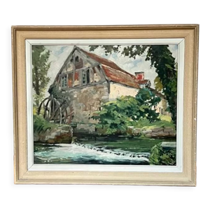 Tableau le moulin à eau 1942