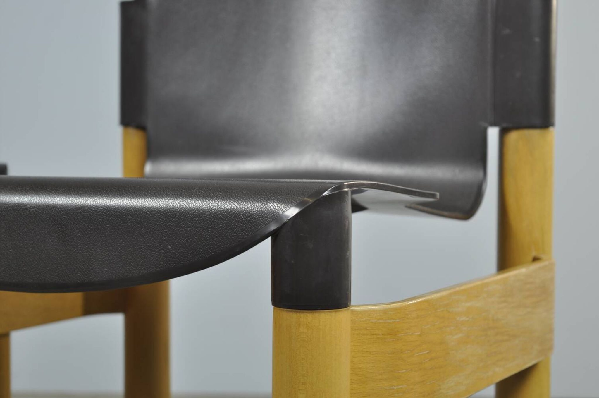 Thonet / chaises de salle à manger vintage flex 2000 en hêtre (2) / gerd lange / années 1990