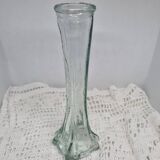Vintage molded glass soliflore