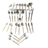 Silver-plated cutlery service