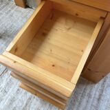 1970s pine desk
