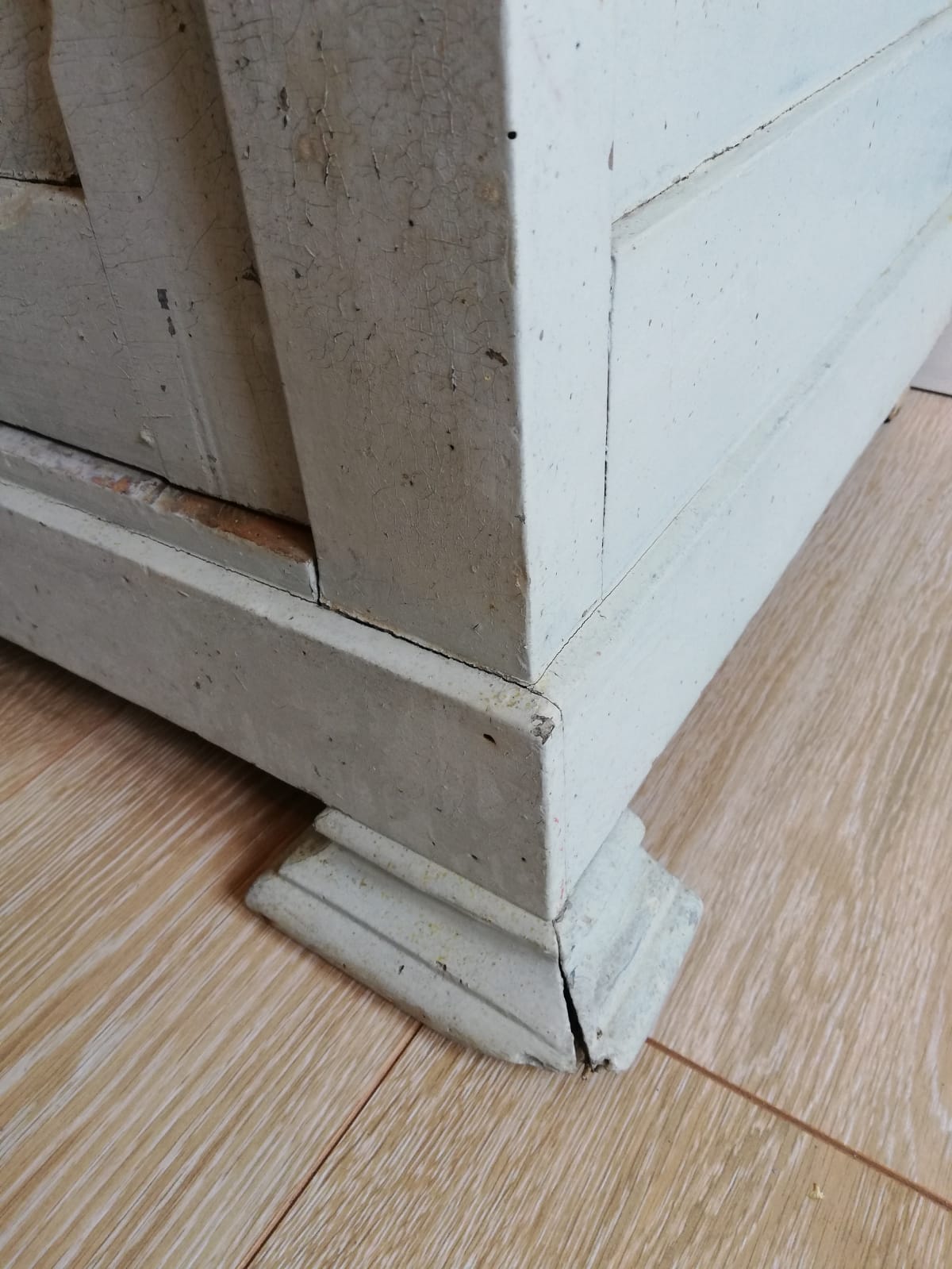 Old Parisian wardrobe 19th century