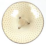 Bol Vintage en Verre à Clous en Forme de Larme, 1970s