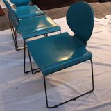 Dining Chairs, Italy, 1970s, Set of 3
