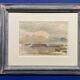 Landscape framed by Gustave Guétant (1873-1953)