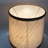 Vintage gilded brass tripod floor lamp