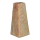 Beige stone candle holder