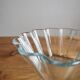 Pyrex glass flan or brioche mould