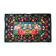 Large bohemian handwoven rug with amazing scenery and floral design, made in Romania 315x195cm