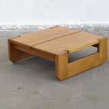 Solid elm coffee table
