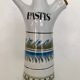 Roger Capron ceramic bottle in Vallauris
