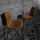 Pair of Chairs Pierre Guariche Papyrus Model Steiner Edition 1950