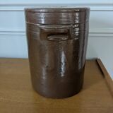 Large ancient stoneware pot