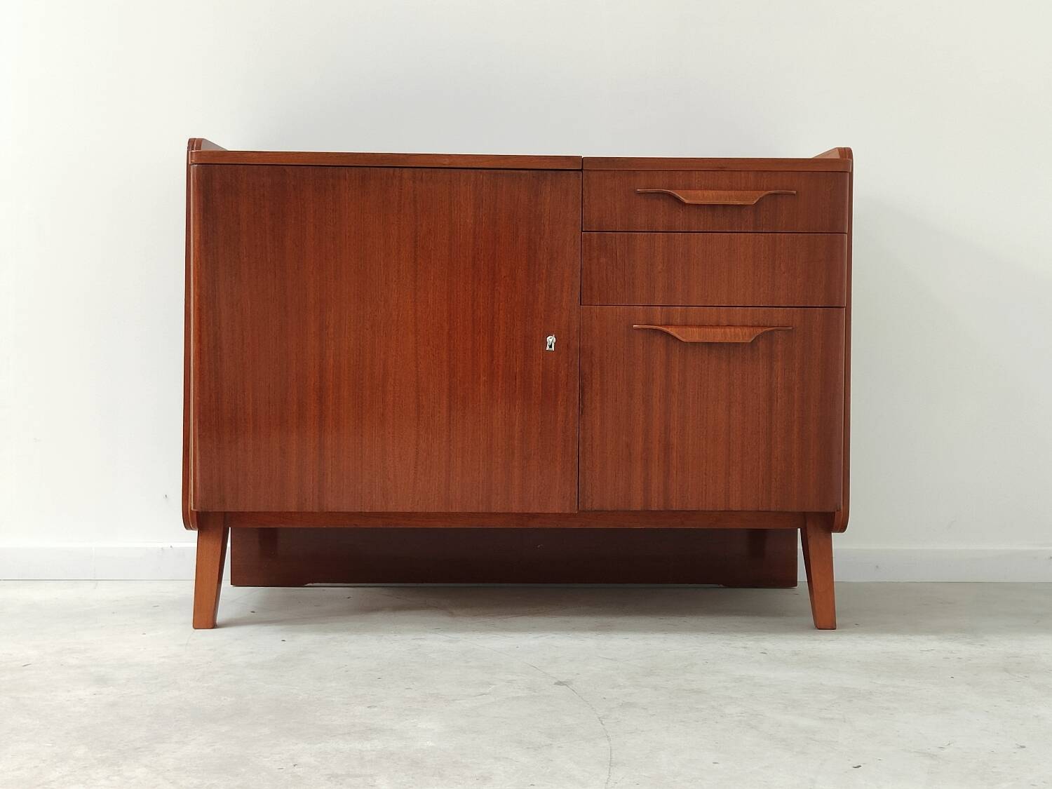 Low sideboard by Frantisek Jirak for Tatra Nabytok 1959