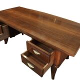 Bureau art-deco en palissandre Sanyas et Popot