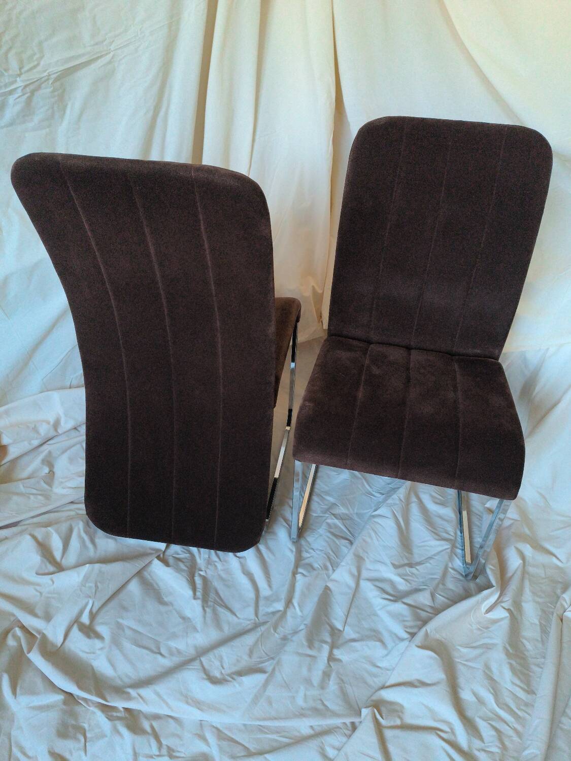 Vintage 1980s dining room chairs