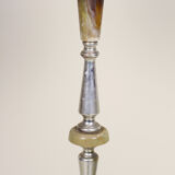 Vintage floor lamp antique onyx