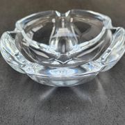 Large crystal ashtray or pocket emptier