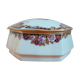 Boîte à bijoux ou bonbonnière en porcelaine fine Limoges