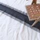 Black and White Kilim Rug - 303 x 205 cm